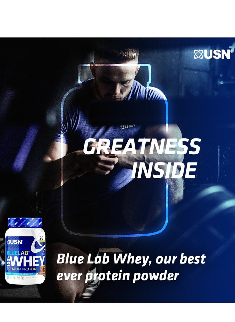 USN - Blue Lab Whey Premium Protein Chocolate 908g - Image 1