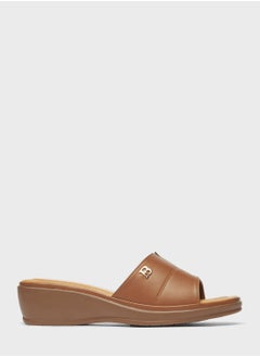 One Strap Wedge Sandals