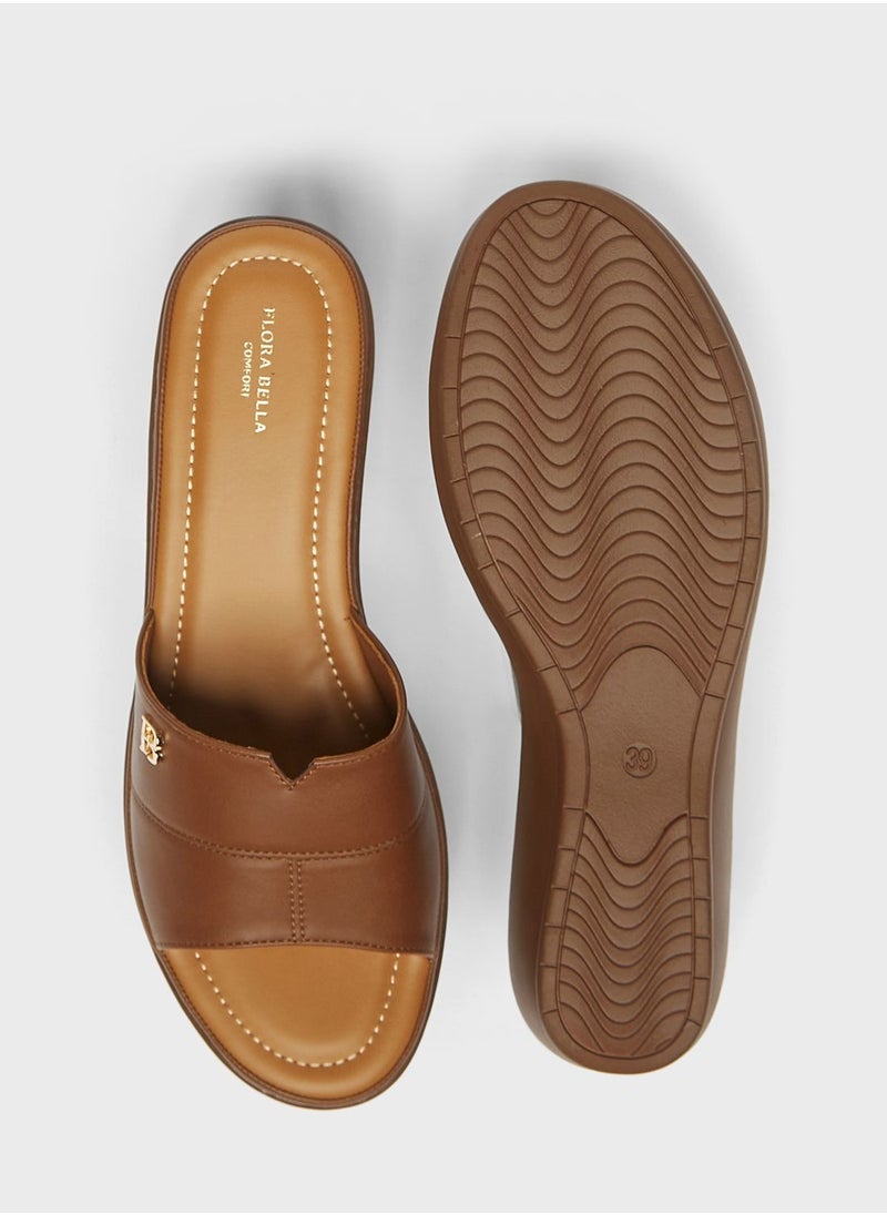 shoexpress - One Strap Wedge Sandals - Image 1