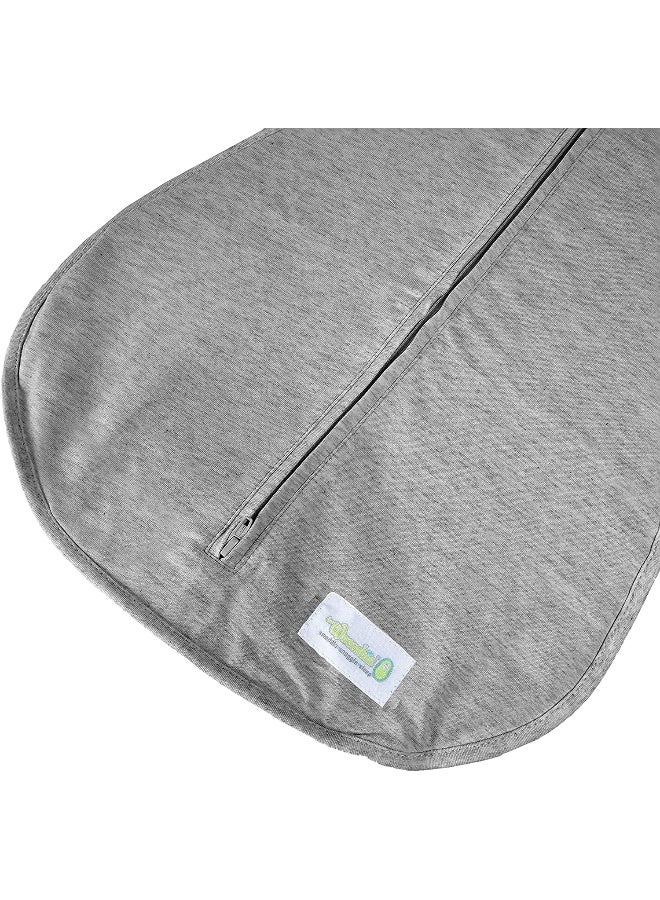 Woombie Air Nursery Swaddling Blanket - For Babies Up to 6 Months - Vented (Twilight/Heathered Gray, 14-19 lbs) - Image 5