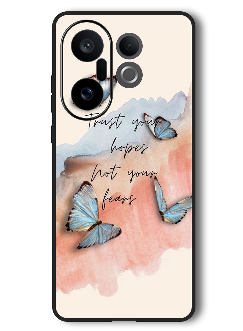 Theodor Case Compatible with Vivo X200 FE 6.31 Inch Protection Shockproof Bumper Cover Trust hopes - Image 1