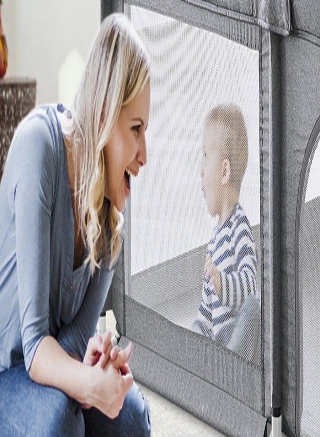 بيلانينا سياج ملعب مربع فاخر للأطفال آمن وواسع - Image 3