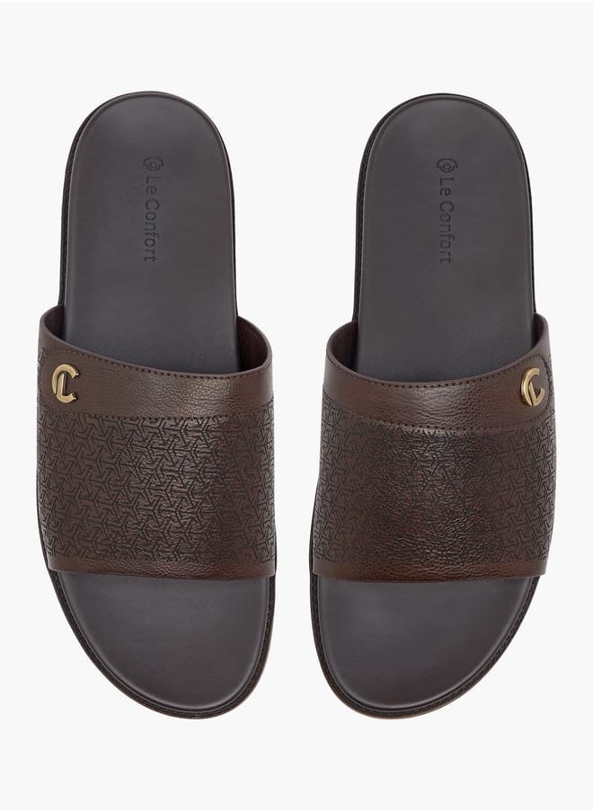 Le Confort Men's Textured Slip-On Sandal  - Image 1