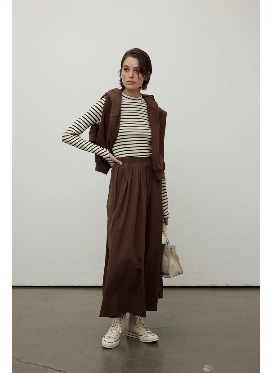 Loose Fit Comfortable Skirt Brown - pzsku/ZA665E51BD31081E85D65Z/45/_/1725792049/34b42d0a-da2c-4717-90d2-4321e3d5726b