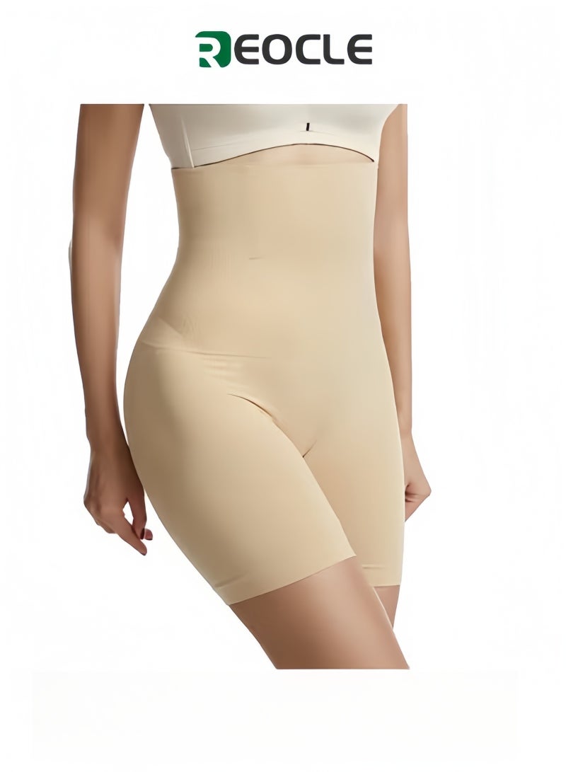 REOCLE Women's Tummy Control Body Shaper Shorts Shapewear High Waist Thigh Slimmer Panties Shapewear Thigh Slimmer Panties - Image 1
