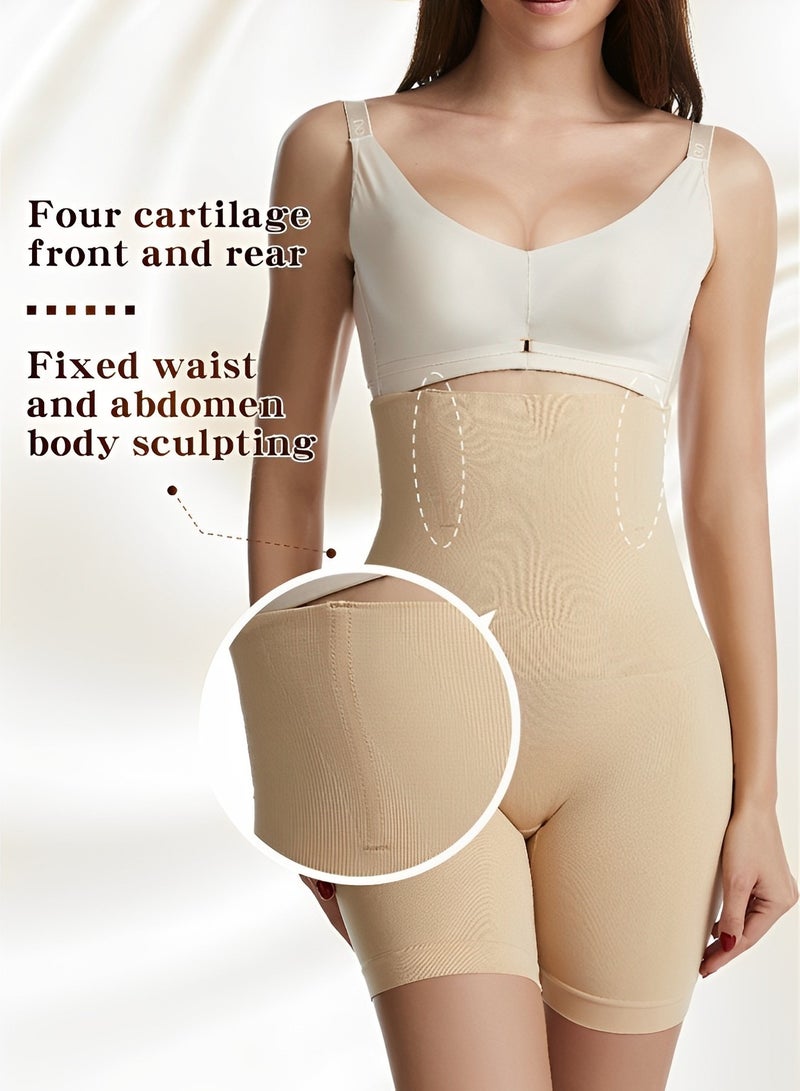 REOCLE Women's Tummy Control Body Shaper Shorts Shapewear High Waist Thigh Slimmer Panties Shapewear Thigh Slimmer Panties - Image 3