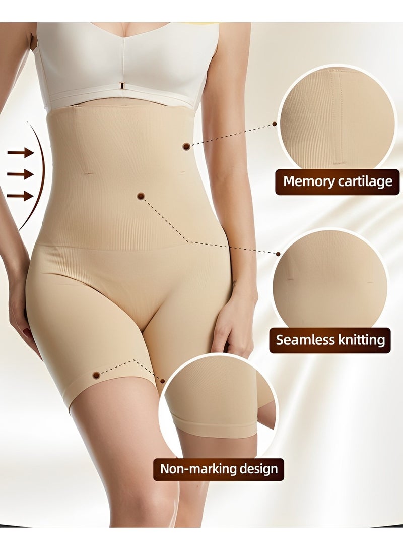 REOCLE Women's Tummy Control Body Shaper Shorts Shapewear High Waist Thigh Slimmer Panties Shapewear Thigh Slimmer Panties - Image 2