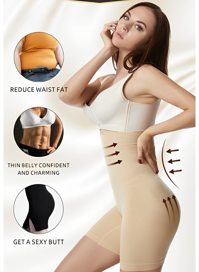 REOCLE Women's Tummy Control Body Shaper Shorts Shapewear High Waist Thigh Slimmer Panties Shapewear Thigh Slimmer Panties - Image 4