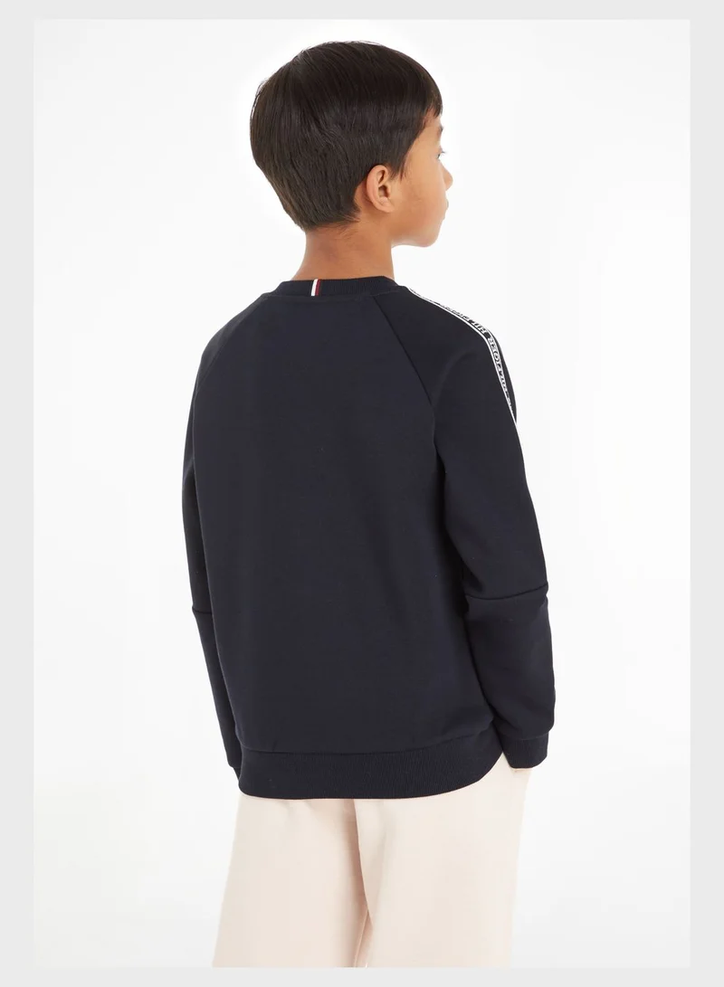 TOMMY HILFIGER Kids Tape Sweatshirt