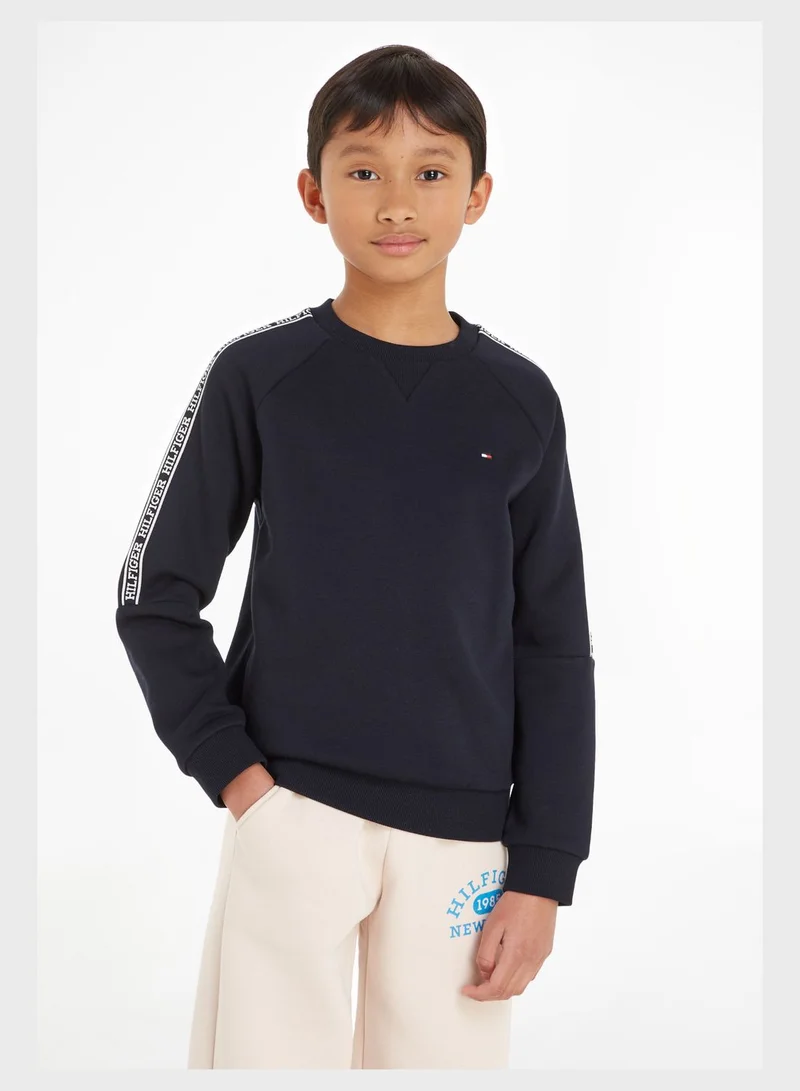 TOMMY HILFIGER Kids Tape Sweatshirt