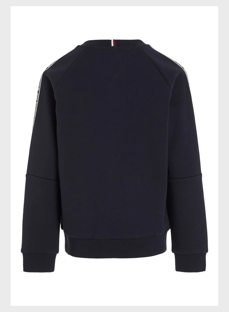 TOMMY HILFIGER Kids Tape Sweatshirt