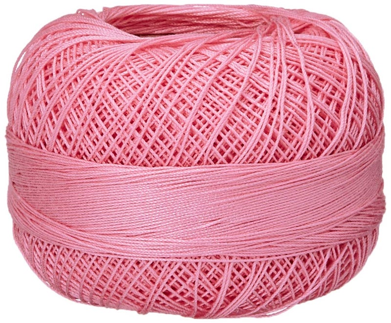 Lizbeth Size 80 HH80622 HH80 Cotton Thread 184 Yds 10 Grams, Pink Medium - Image 3