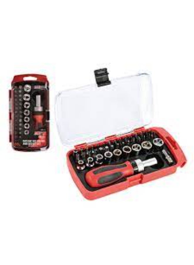 أم بي تي طقم لقم يد سيستم 41 قطعة - طقم لقم و سنون مفك سيستم 41 قطعة - Image 1