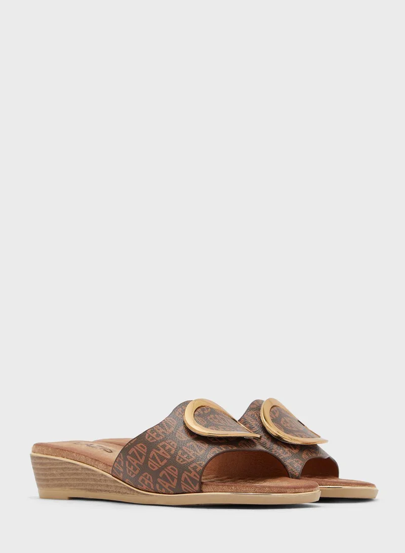 EEAZID Dana Wedge Sandals
