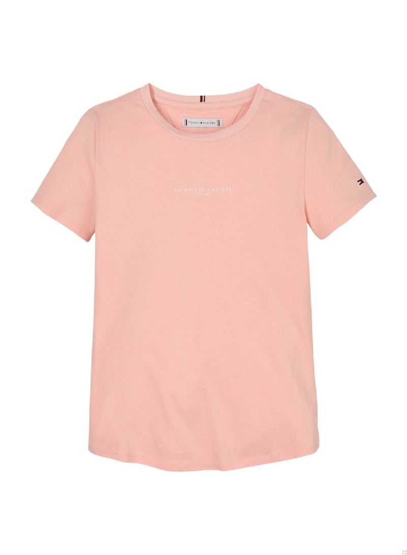 تومي هيلفيغر تيشيرت بقصة سليم بالشعار - Image 1