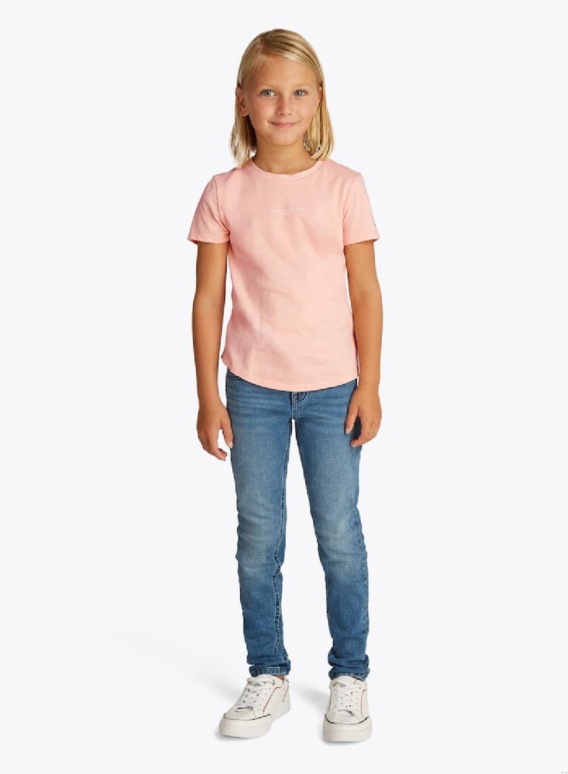 تومي هيلفيغر تيشيرت بقصة سليم بالشعار - Image 5