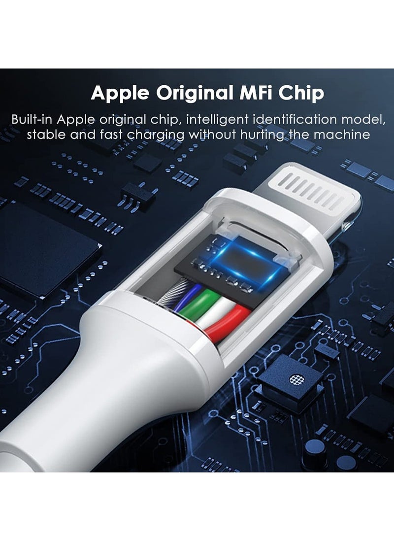 Generic - iPhone USB C Charger Plug ＆  Type C Lightning Cable【Apple MFi Certified】20W USB C PD3.0 Fast Wall Charger Compatible with iPhone 13/13 Mini/13 Pro Max/12/SE 2020/11, iPad ,Galaxy S21,Pixel 5 etc - Image 1