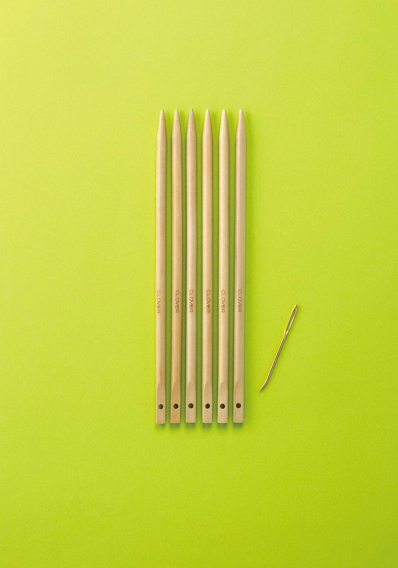 8440 Fine Weaving Sticks (6-Pack), Brown