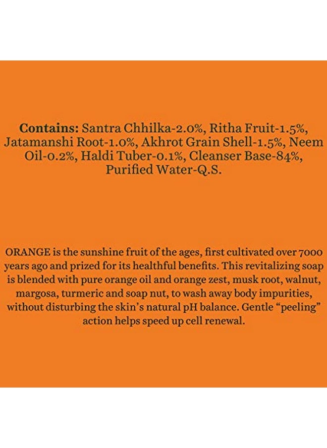 Biotique Biotique Bio Orange Peel Revitalizing Body Soap, 150g  - Image 5