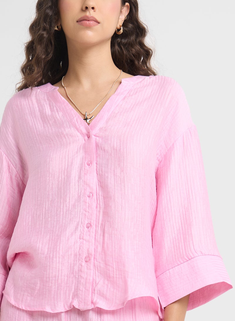 VERO MODA Button Down Shirt  - Image 3