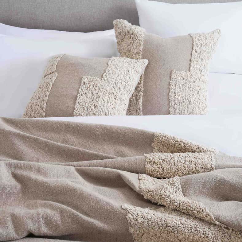 Pan Home Paloma 3-Piece Bedspread Set 220X240cm - Beige - Image 5