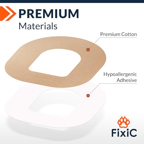 Fixic 25 Pack Adhesive Patches Perfect for Omnipod The Best Waterproof Adhesive Covers for Omnipod Sensors PreCut Back Paper Long Fixation for Your Sensor Tan - Image 5