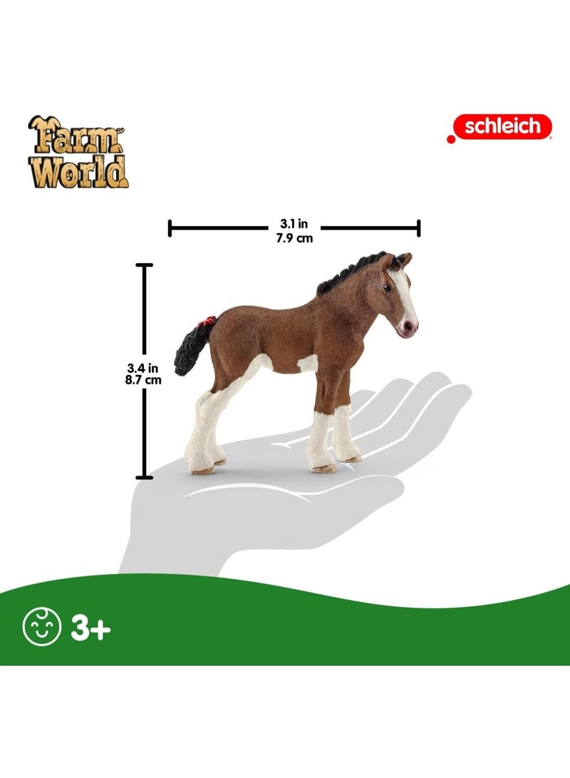 Schleich Clydesdale Foal 13810 - Image 2