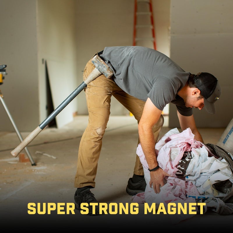 Holstery MagMaster | Magnetic Tool Holder - Strong Clip-On Belt Magnet Holster for Screws, Hammer, Sockets, Pliers, Drill Bit, Wrench, or Any Magnetic Tools and Hardware - Image 4