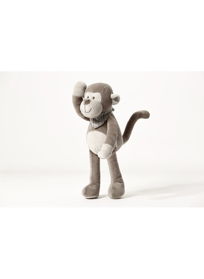Soft Life New Brown Scarf Monkey Plush Toy  - Image 5