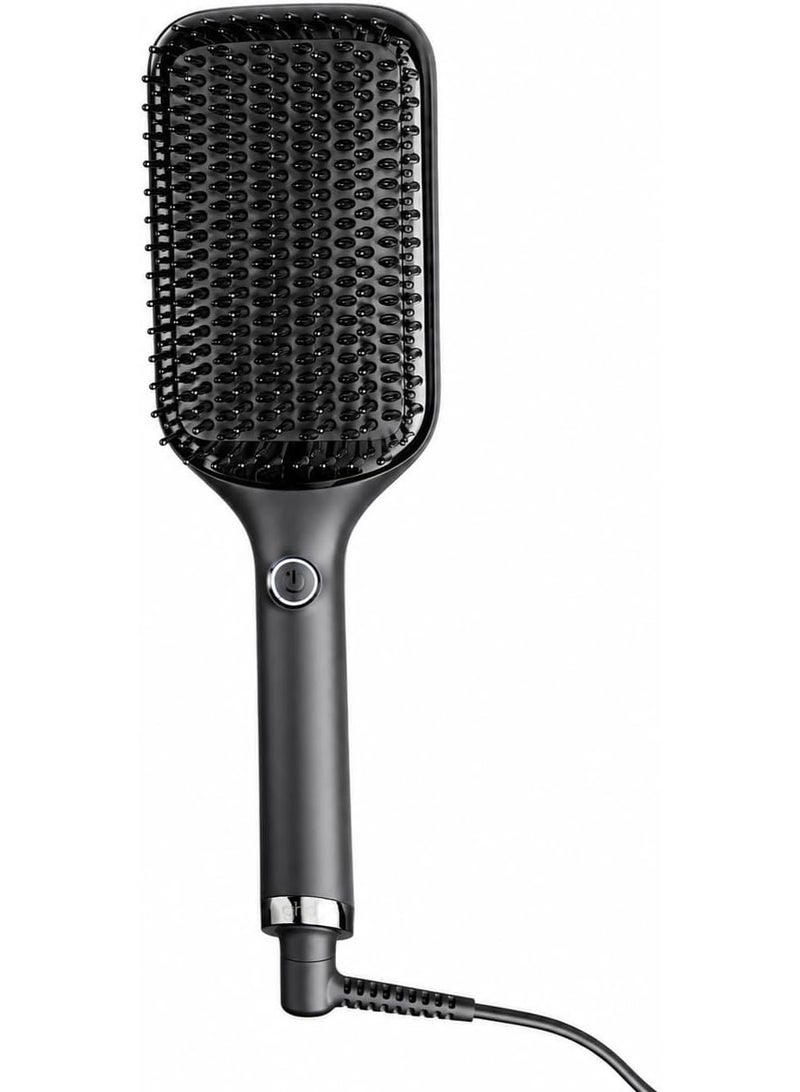 ghd Glide+ Max Professional Hot Brush for Long, Thick & Curly Hair | Extra-Large Heated Paddle Hair Straightening Brush | Ionic Anti-Frizz Technology | 185°C Optimum Styling Temperature - Image 1