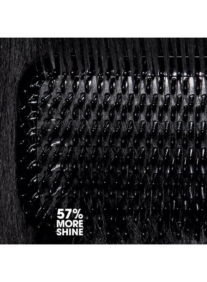 ghd Glide+ Max Professional Hot Brush for Long, Thick & Curly Hair | Extra-Large Heated Paddle Hair Straightening Brush | Ionic Anti-Frizz Technology | 185°C Optimum Styling Temperature - Image 3