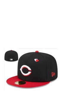 Generic NEW ERA 3D Embroidered Fitted Baseball Team Cap with Closed Back for Sun Protection57.7cm 