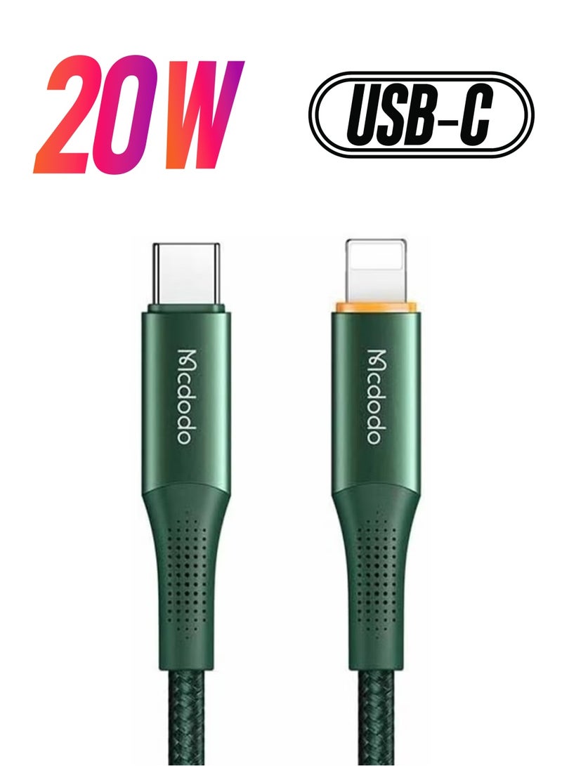 Mcdodo CA-9963 20W 1.8M Type-C to Lightning PD Data Cable - Image 1