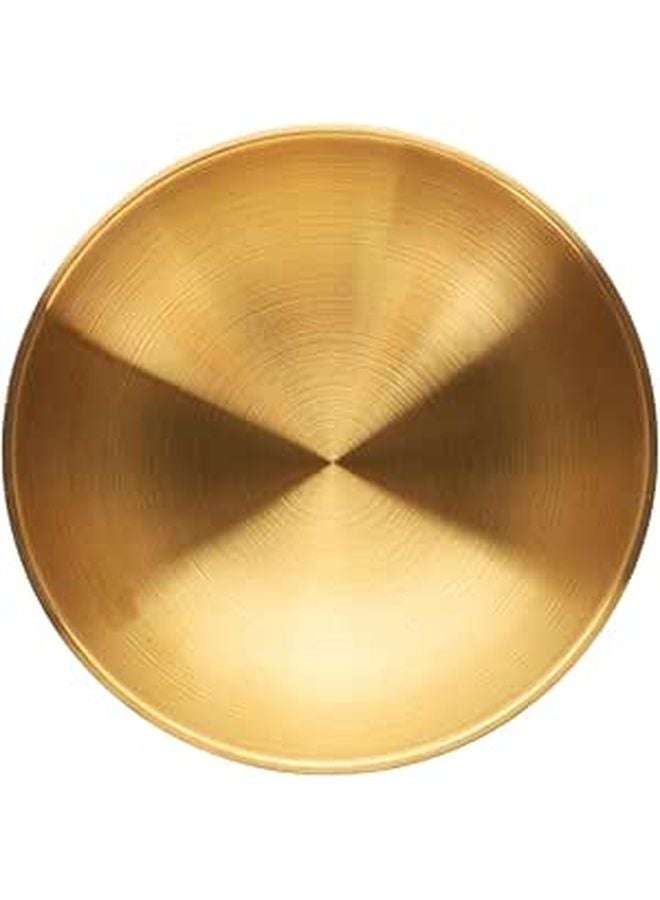 Large Gold Modern Decorative Bowl Key Storage Holder Table Centerpiece - Image 1
