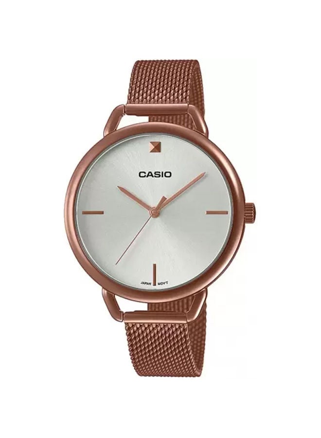 CASIO Stainless Steel Analog Watch LTP-E415MR-7CDF - Image 1