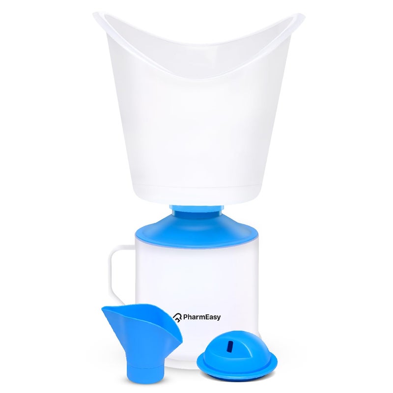 PharmEasy PharmEasy Optima 3 in 1 Vaporizer Steamer for Cold Cough Face Mist vaporiser Inhaler Machine Best Suited for FacialSauna and Glowing Skin for Adults Kids 1 Year Warranty - Image 2