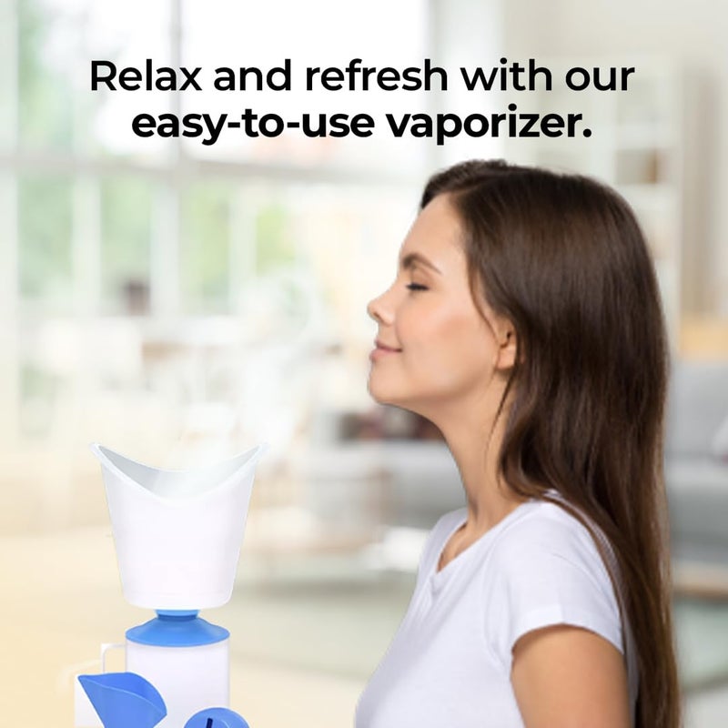 PharmEasy PharmEasy Optima 3 in 1 Vaporizer Steamer for Cold Cough Face Mist vaporiser Inhaler Machine Best Suited for FacialSauna and Glowing Skin for Adults Kids 1 Year Warranty - Image 4