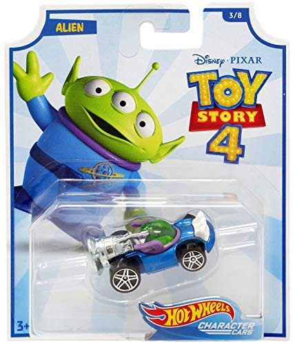 HW 2019 Hot Wheels Character Cars Toy Story 4 Alien - Image 2