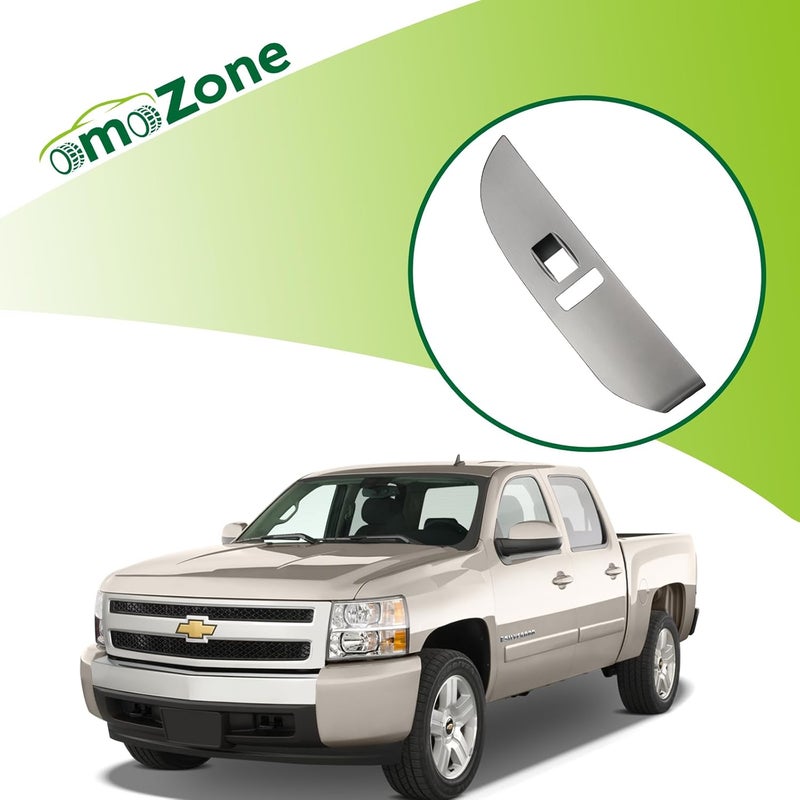 omoZone Window Switch Bezel Cover for 2007-2009 Chevy Suburban, Silverado, Tahoe, Avalanche, GMC Yukon XL - Image 2