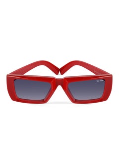 Woggles Red Pappy Lune Red Rectangle Sunglasses  - Image 2