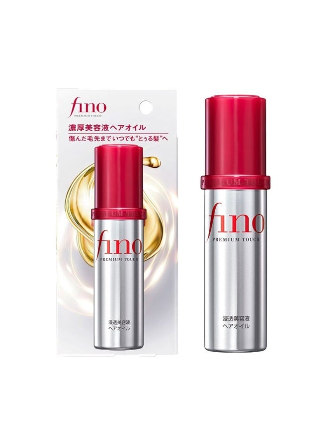 فينو زيت شعر فينو بريميوم تاتش 70 مل – FINO Premium Touch Hair Oil لترطيب الشعر الجاف والتالف بتركيبة خفيفة ولمعان حريري – Hair Repair Oil لعلاج الهيشان والتقصف وحماية الشعر من الجفاف والتصفيف الحراري – مناسب لجميع أنواع الشعر - Image 3
