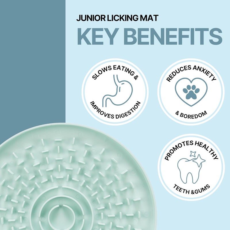 TRIXIE Junior Licking Mat 8 in Pet Slow Feeder For Dogs and Cats - Image 4