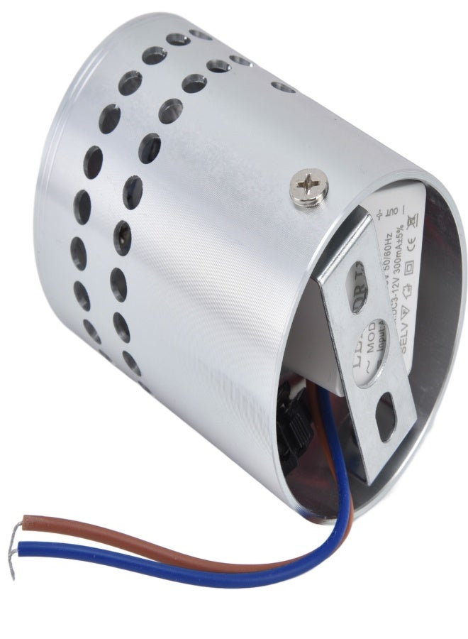 ضوء حائط حلزوني LED من الألمنيوم مقاوم للحرارة 3 واط قابل للتعتيم مصباح حلزوني 90-100 لومن AC85-265 فولت أبيض دافئ - Image 4