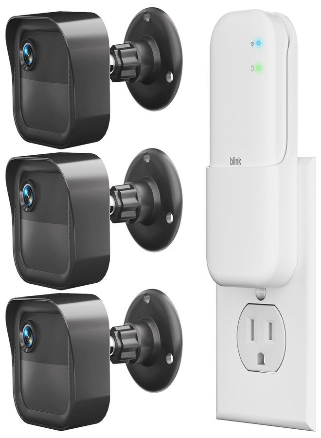 Aaeytby All-New Blink Outdoor Camera Surveillance Mount, 3 Pack Weatherproof Protective Housing and 360 Degree Adjustable Mount for Blink Outdoor 4th & 3rd Gen Cam - Image 1