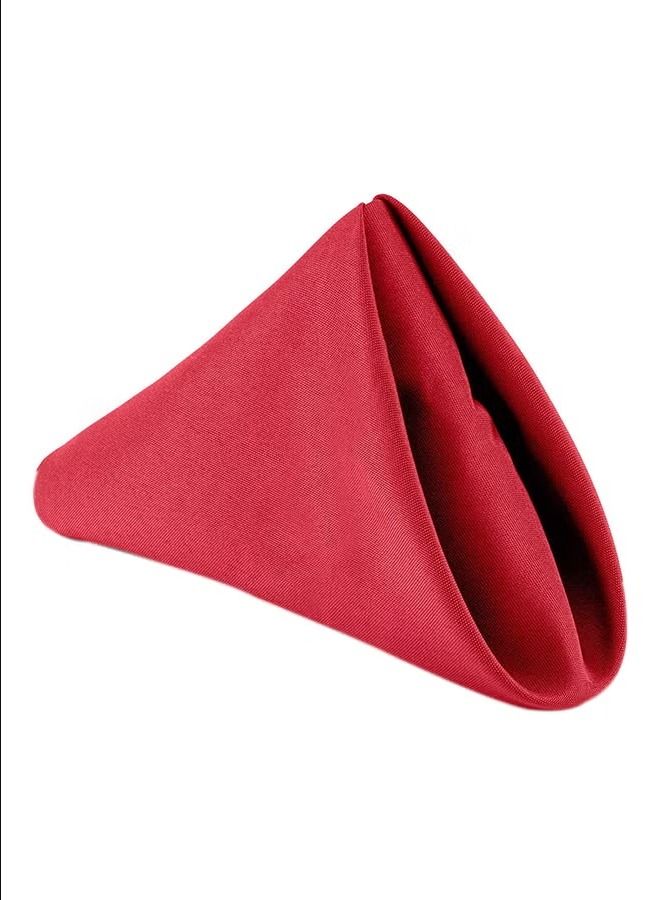 1 Dozen Oversized Cloth Dinner Table Washable Napkins 