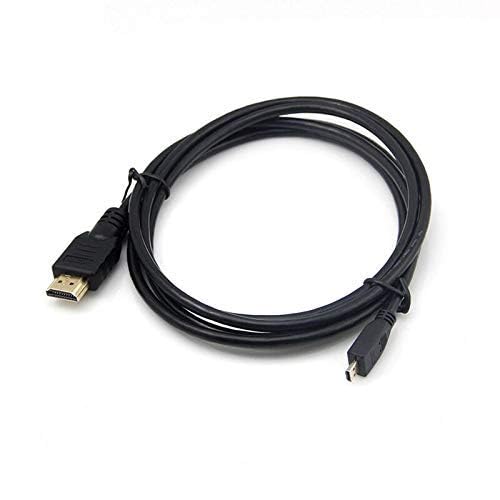 AlyKets Micro HDMI to HDMI cable, AlyKets HDMI cable for Sony Alpha a6000 a6300 a6500 a5000 a5100 a77II a7IIK a99II a7 a68 & Cybershot Cyber-Shot DSC-HX400 HX400V DSC-HX80 DSC-RX10 DSC-RX100 DSC-WX220 DSC-WX3 - Image 2