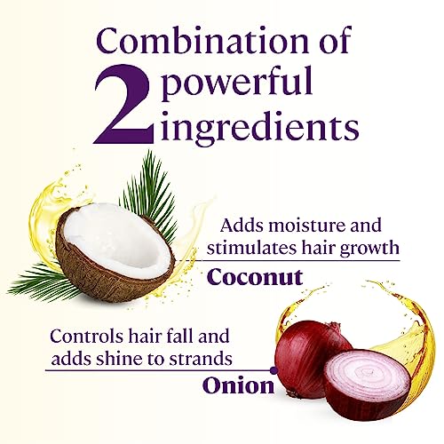 Little Extra Coco Onion Natural Conditioner (300ml) - For Hair Fall Control | Sulphate & Paraben Free | Suitable for Women & Men | with Coconut and Onion - Image 2