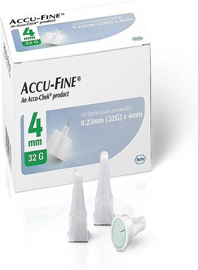 Accu-Fine Pen Needles 0.23mm (32G)X4mm