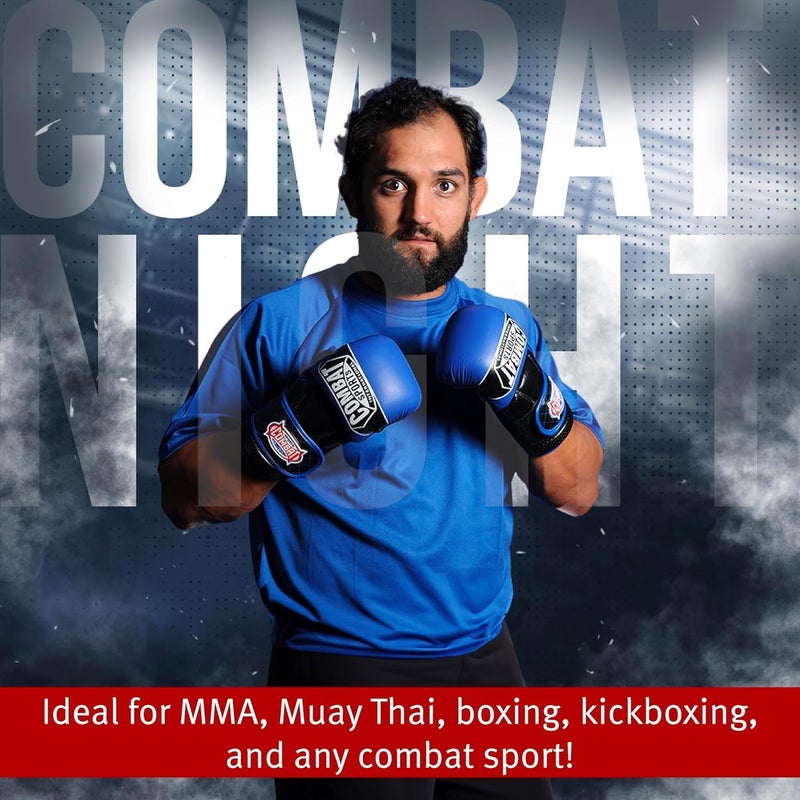 Combat Sports Max Strike MMA Training Gloves, Open Palm Fingerless Gloves for MMA, Muay Thai, and Kickboxing - Image 5
