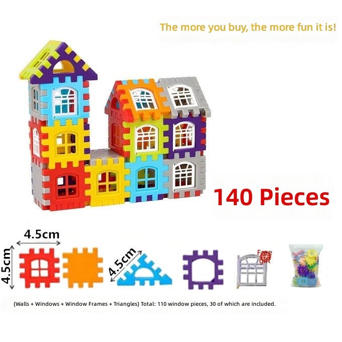 3D Building Block Toy for Kids Aged 3-6 - Educational Puzzle Gift with Large Blocks